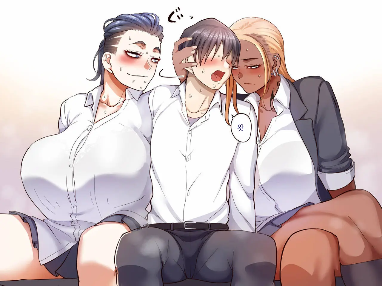 Gakuen Sapo Nikki 3 Saikyou Yankee Kitou Hen | 학원원교일기3 최공 양아치 키토우 편